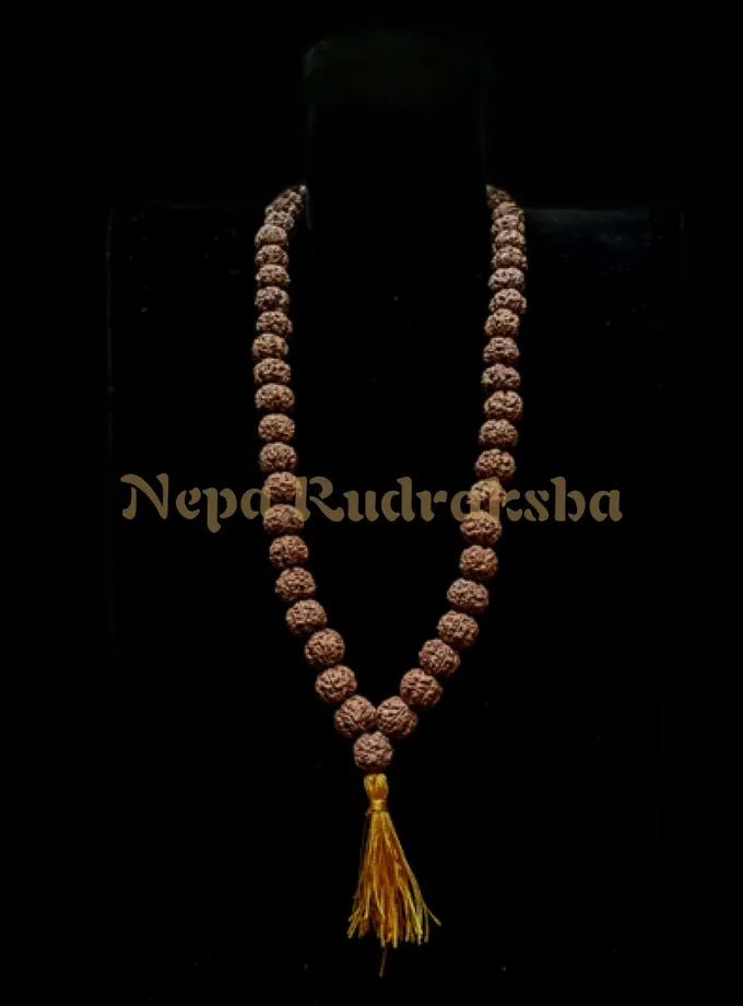 Rudraksha 5 Mukhi Japa Mala (Nepali) High Quality